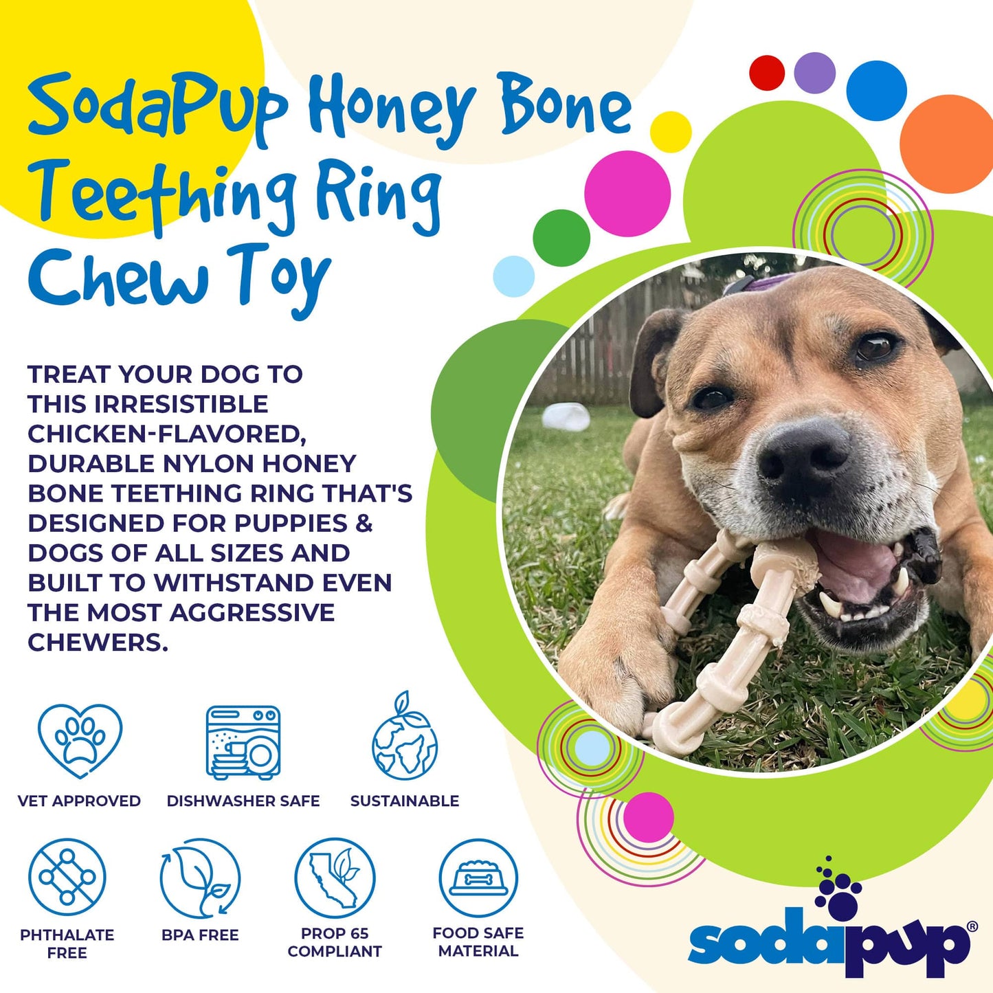 Kauw ring voor puppies