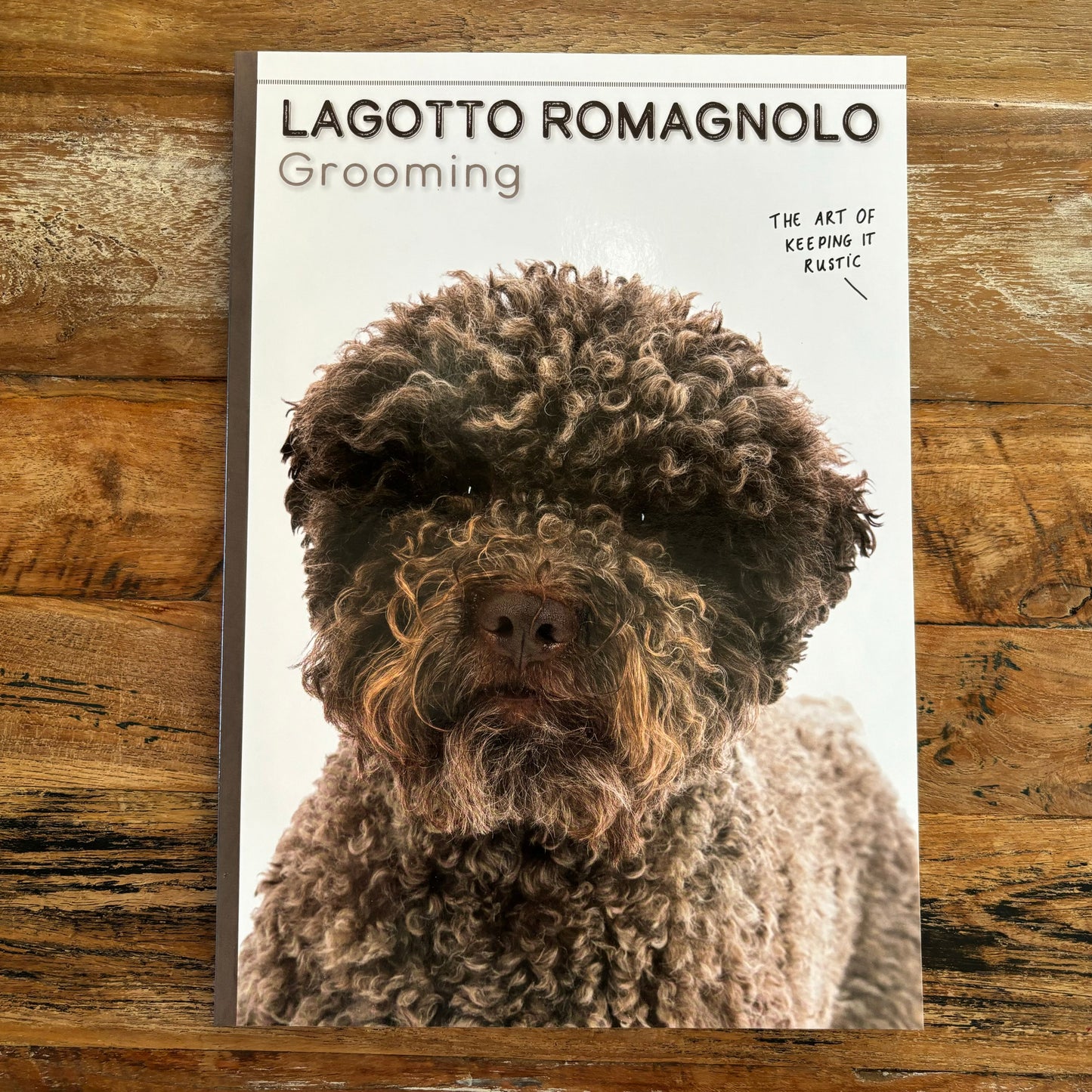 Lagotto grooming boek, in het Engels