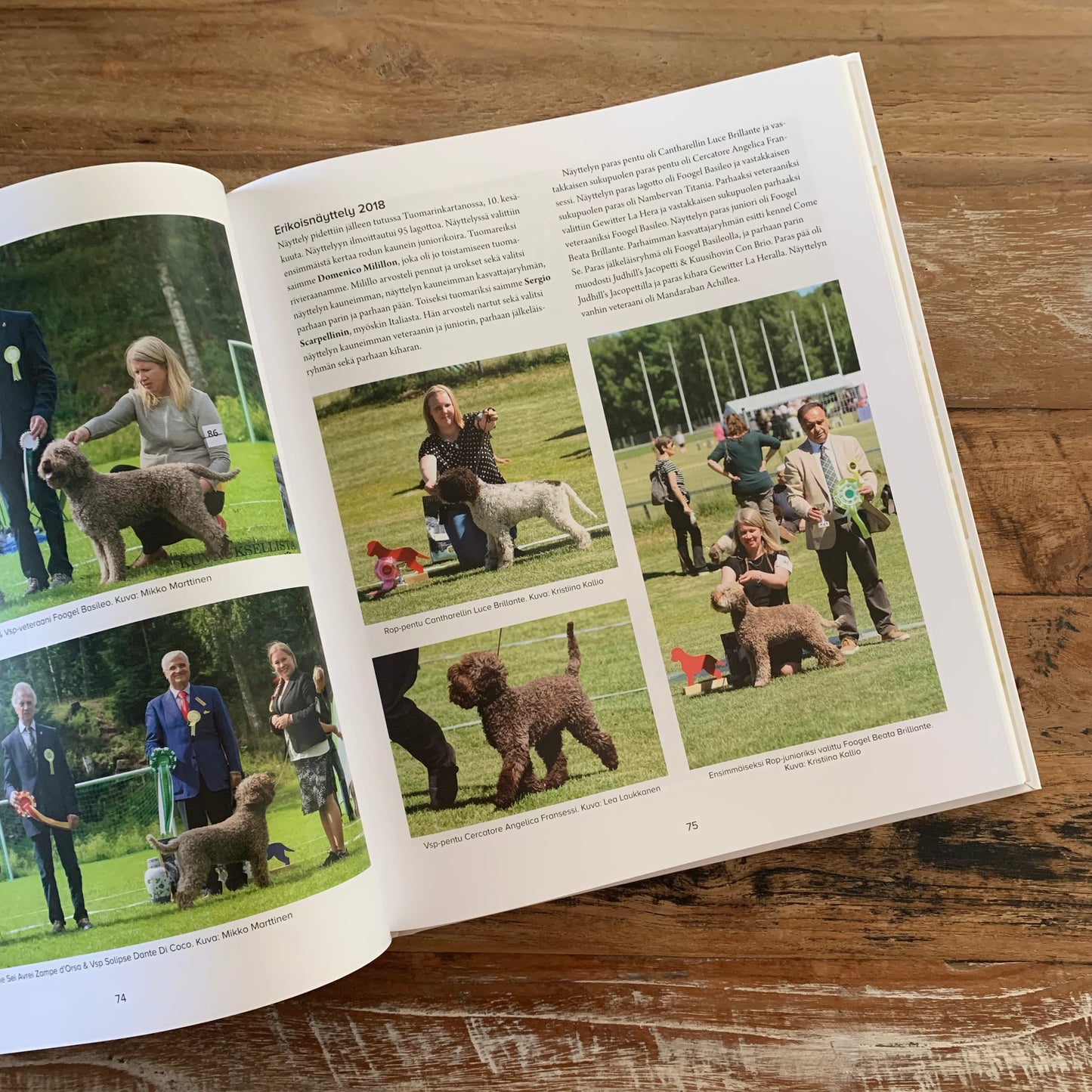 Boek Finse lagotto club