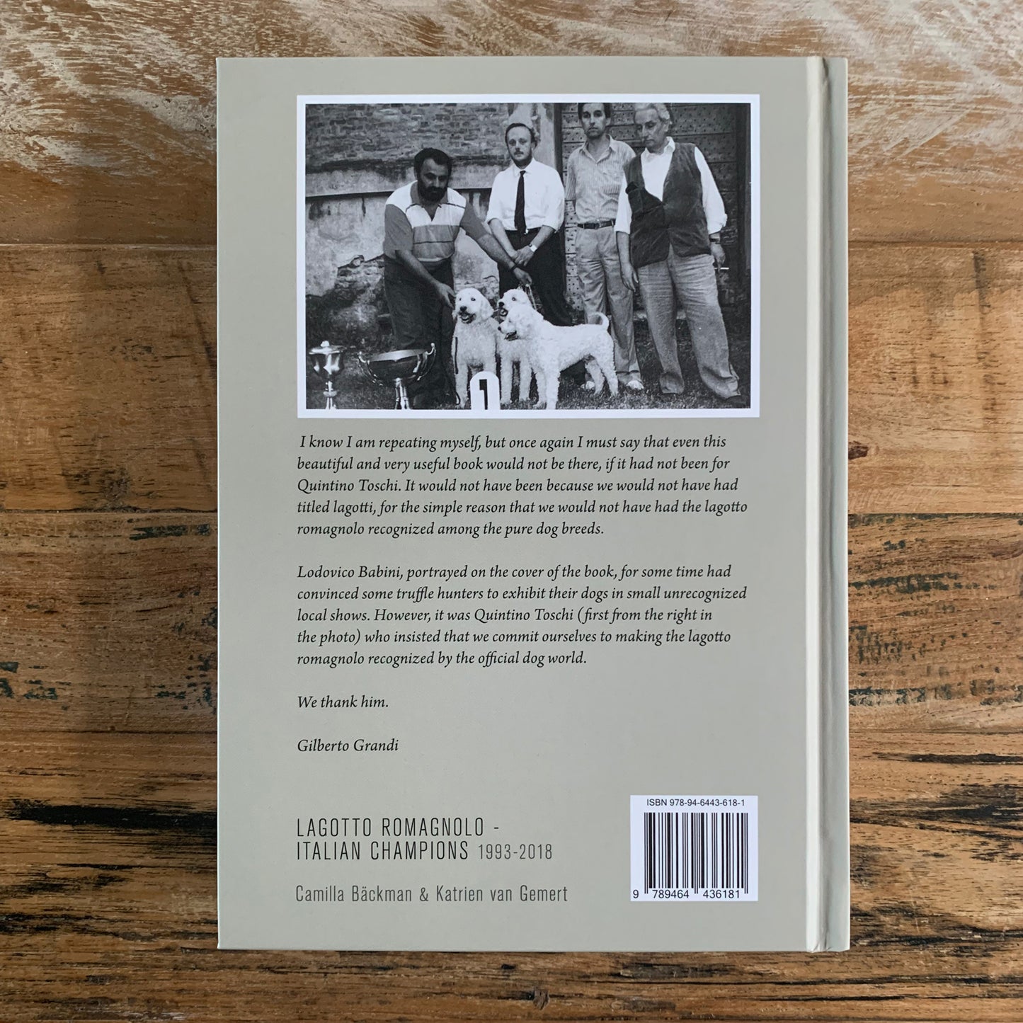 Boek Italiaanse kampioenen 1993 - 2018